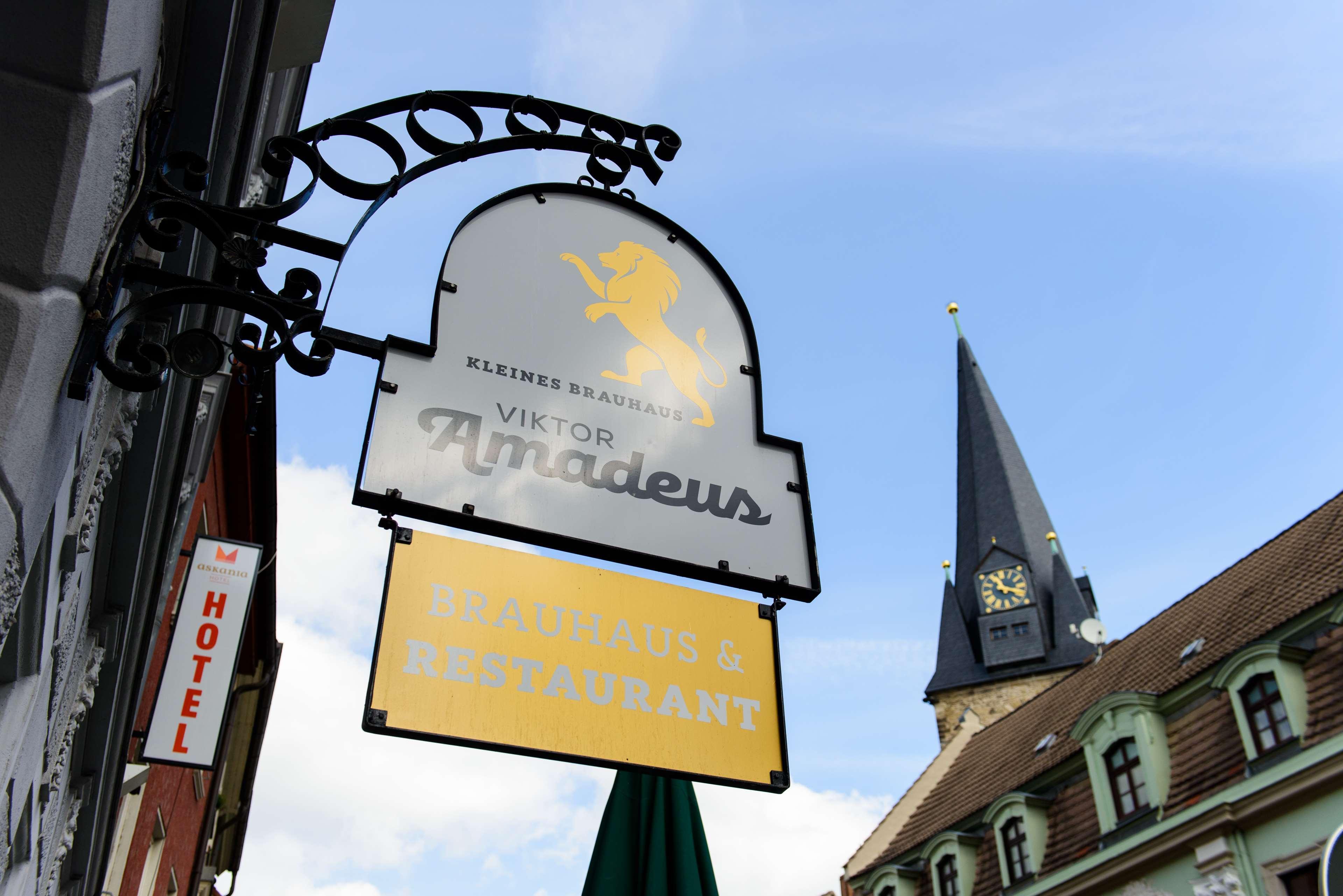 Askania Hotel & Brauhaus Bernburg Esterno foto